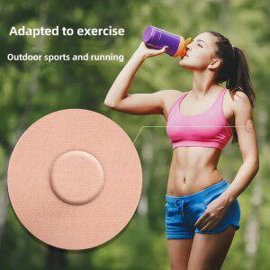 Dexcom G6 및 Freestyle Libre 프리 컷 종이 CGM 혈당 측정기 sens용 투명 보이지 않는 방수 접착 패치