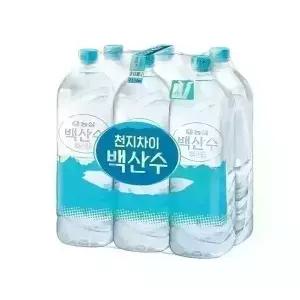 농심 백산수 유무라벨 랜덤 2L 24병 /생수전문배송