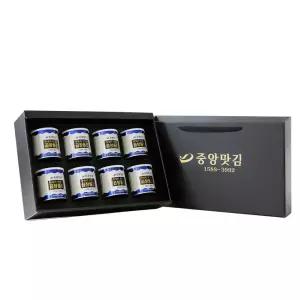 중앙맛김 보령 대천김 특별히 맛있는 곱창 돌김 캔김 선물세트 8캔 /조미김/구운김