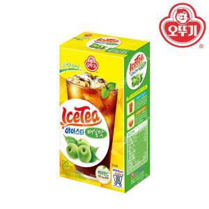 오뚜기 아이스티 매실맛 20T/ 간식 아이스티 음료 매실효소