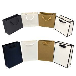 직사각 무지 고급 쇼핑백 선물용 종이가방 답례품 행사용 대량주문 종이쇼핑백 