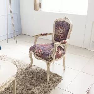 [퍼니프랑] 수입 엔틱가구 RG 22 1인 미색 소파 겸용 의자