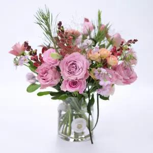 베베핑크 꽃화병 화이트데이 발렌타인데이 어버이날 스승의날 생일 기념일 감사 프로포즈 선물 축하 꽃배달