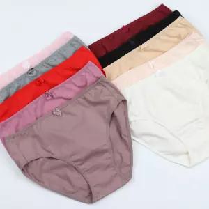 편한 여성면팬티 60수 순면 데일리 미디팬티 빅사이즈 엄마 여자