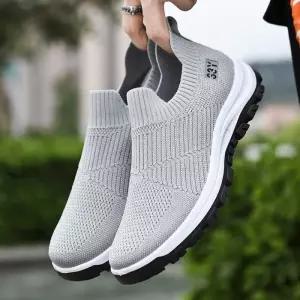 [라일리] Rly 남자 여름 여행 용 슬립온 운동화 끈 없는 스니커즈