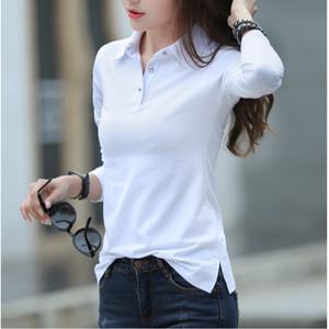 4014 카라 슬림핏 여성티셔츠 여자 긴팔티 무지티 기본티