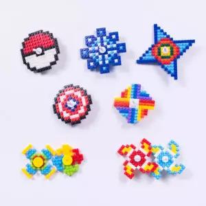 클레이피아 팽이 만들기 (2개입) 디폼블럭 8mm 만들기키트 나노블럭