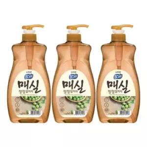 참그린 주방세제 매실 1kg 용기 3개입 W81C533