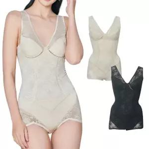 [시스넬라]문직 쟈가드 올인원 1종 보정속옷 여성보정속옷 똥배