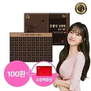 [한삼인][농협홍삼]한삼인 홍삼진 침향환 골드 100환+쇼핑백