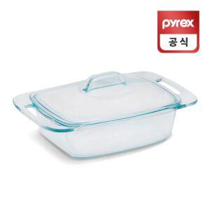 코렐 용기 오븐 파이렉스 이지그랩 유리그릇 캐서롤 글라스 디쉬 1.9L 접시 전자레인지