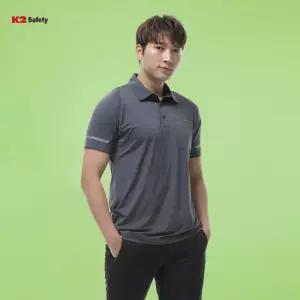 반팔티셔츠 TS-221R K2 Safety 워크웨어 기능성 흡습속건 단체복 작업복 근무복