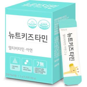 뉴트키즈타민 멀티비타민 아연 60g 1개