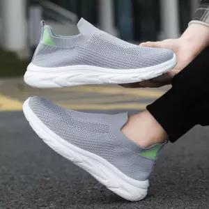 [라일리] Rly 남자 베이직 디자인 운동화 메쉬 소재 러닝화 슬립온