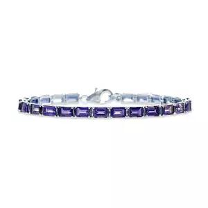 [도로시] 14k 파이로프 아이올라이트 테니스 팔찌