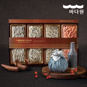 바다원 [명절선물세트] 사각 특선 멸치세트 1호