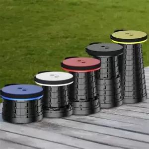 [텐바이텐]다용도 휴대용 폴딩 자바라 높이조절 접이식 의자 캠핑 낚시 등산 백