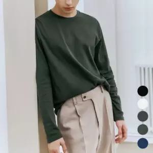 로코엘라 리버스 코튼 100 더블페이스드 남성 티셔츠