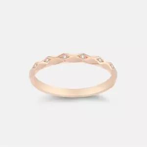 [메트로시티 주얼리] 스타노떼 14K 로즈 링 A223DR3052R4A