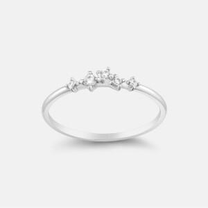 [메트로시티 주얼리] 스타노떼 14K 화이트 링 A223DR3050W4A