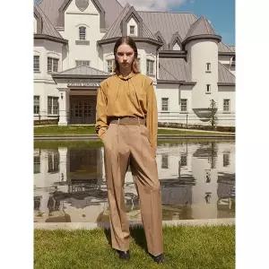 [하프클럽/온앤온]오비 배색 투턱 울 팬츠(MW2WLB24) (MW2WLB24)