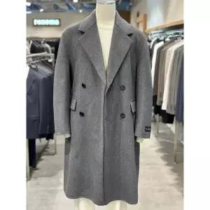 [파주점][레노마]레노마 남성 24 F/W 그레이 핸드메이드 울 캐시미어 더블 롱 코트 RQLMBH65A