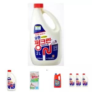 유한 펑크린 2L 배수구 세정제/배수구클리너/하수구막힘/싱크대클리너/하수구클리너/배수구청소/유한펑크린