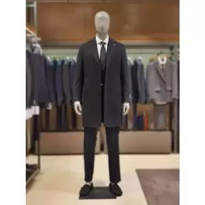 [갤러리아] 킨록 캐시미어 100% 체스터 코트 다크그레이 (TIO02)