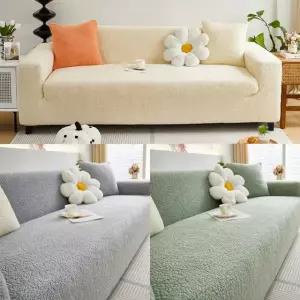 뽀글이 겨울 쇼파커버 소파덮개 인조가죽쇼파 리폼수리 소파패드 소파천갈이교체 쇼파수리 소파수리 4인용