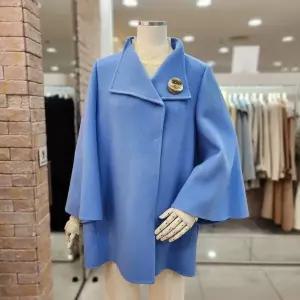 [JJ지고트] 투웨이 칼라 벨 슬리브 울 코트 GMBA0CT35_DG