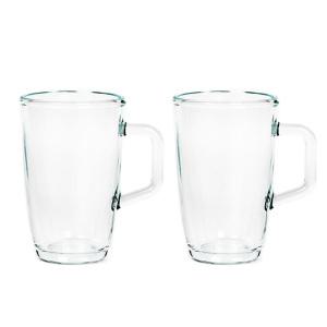 2p 세트 글라스락 퓨전 머그컵 530ml (PM 442) 유리컵 물컵 하이볼잔 큰컵