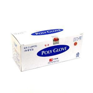 [고려양행] 멸균 폴리글러브 KR-2 (200매입/2매포장)