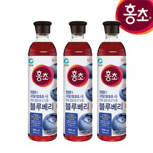 청정원 홍초 블루베리 900mlx3개