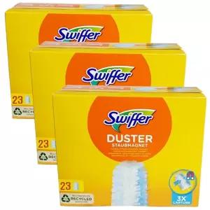 스위퍼 헤비듀티 더스터 흡착 청소포 세트 180 먼지떨이 털이 리필 23매 3세트