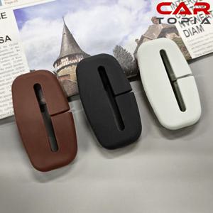 카토피아 안전벨트 클립 실리콘 커버 자동차 기스 스크래치 방지 버클 차량용품 1P