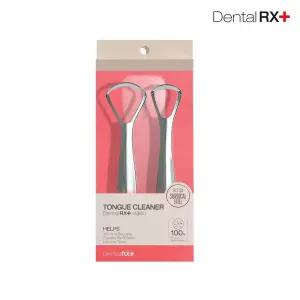 [2개세트] 덴탈RX 써지컬 스틸 혀클리너 백태 설태 제거