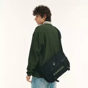 [캉골]아이콘 퀀텀 메신저백 2091 블랙