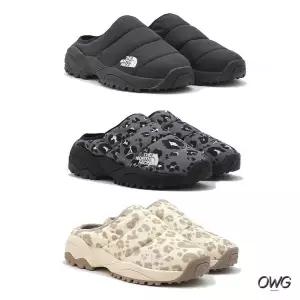 [노스페이스]패딩슬리퍼 윈터 뮬 방한 플리스 방한 신발 털 겨울 슬리퍼