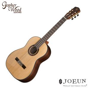 [고퍼우드] 정통 클래식기타 C500 탑솔리드 유광 CLASSICAL GUITAR