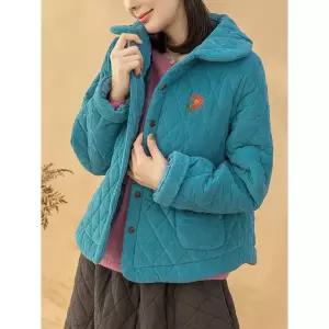 [디얼마미] 플린 골덴 누빔 자켓 /마담 미시 중년 여성 빅사이즈 40대 50대