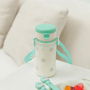 에디슨 프렌즈 에코젠 흘림방지 빨대컵 어깨끈 포함