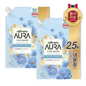 샤프란 아우라 리필 1.7L_홀리데이판타지 2개