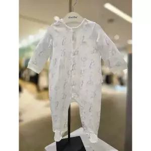 [압소바](신세계 사우스시티)[압소바 뱀띠임신출산선물] 나로 뱀부 우주복 (A2110606)백IVORY(25년 봄 ...