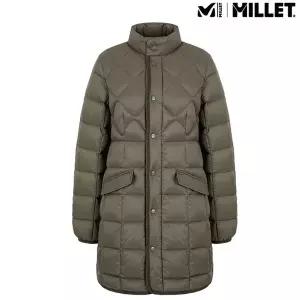 [밀레] [ 24FW 30%특가 ] 여성겨울 구스다운 사각퀼팅 미들기장 구스다운자켓II_US