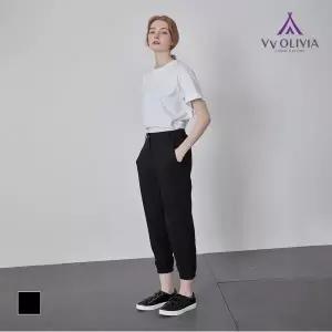 [올리비아로렌]단추 3단 포인트 팬츠 VVCDLYF7381_P367770853