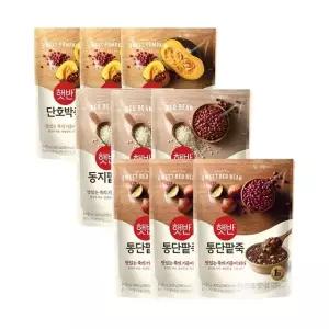 햇반죽 단호박죽 420g x3개+동지팥죽 420g x3개+통단팥죽 420g x3개