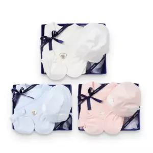 [압소바](본점)[S/S 25년 뱀띠임신출산선물] 돌돌 모달 배냇슈트(모자+손싸개) 3종세트 택 1(3A2B10107)