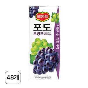델몬트 포도 190ml 48개