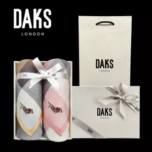 [롯데백화점]닥스 강아지자수 선염손수건 2매세트 DEI2104(BP)