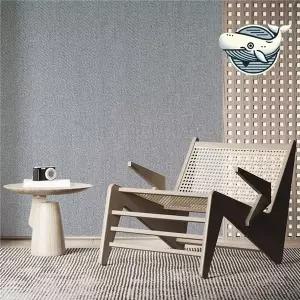 [하프클럽/알티피아]모던 실크벽지 인테리어 디자인 방한 차콜 컬러